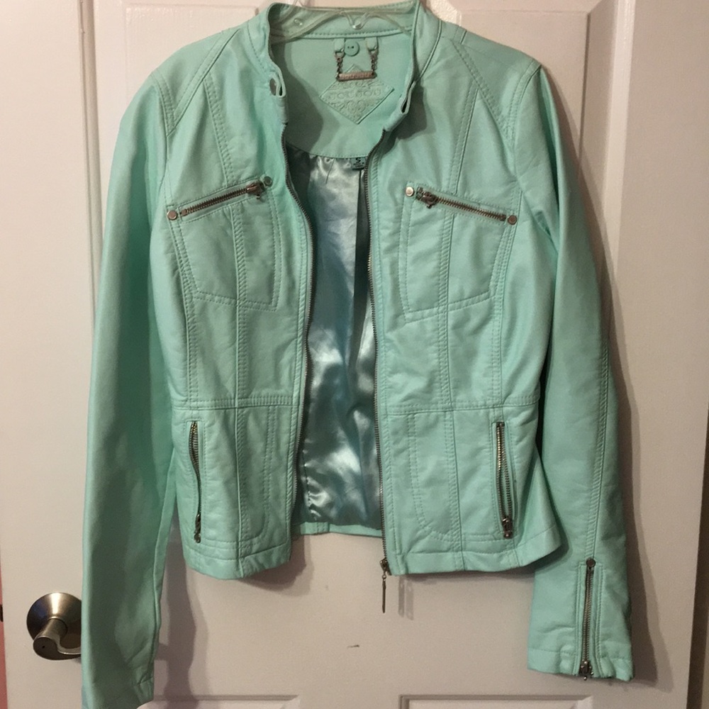 Leather jacket